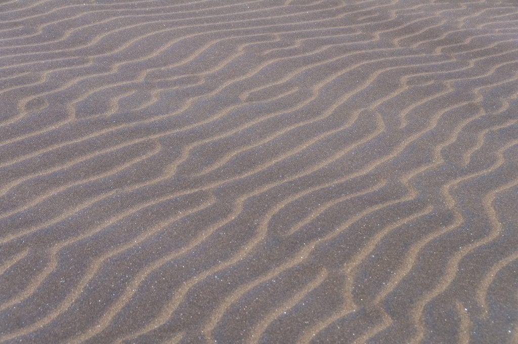 Minimalism beach sand photography