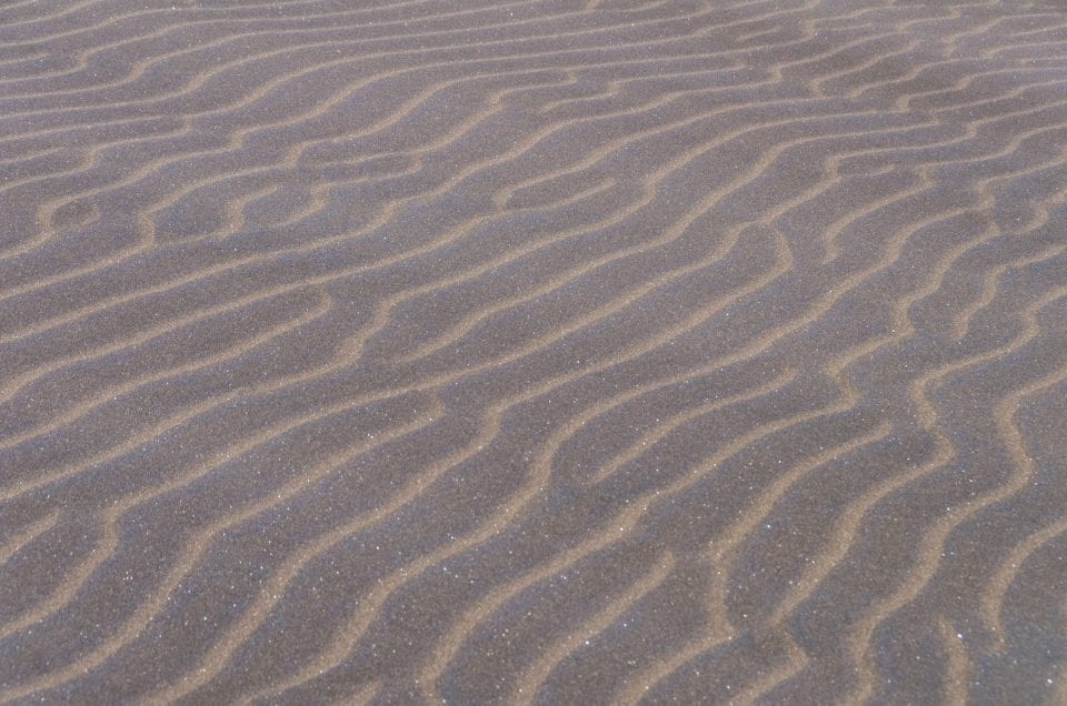Minimalism beach sand photography