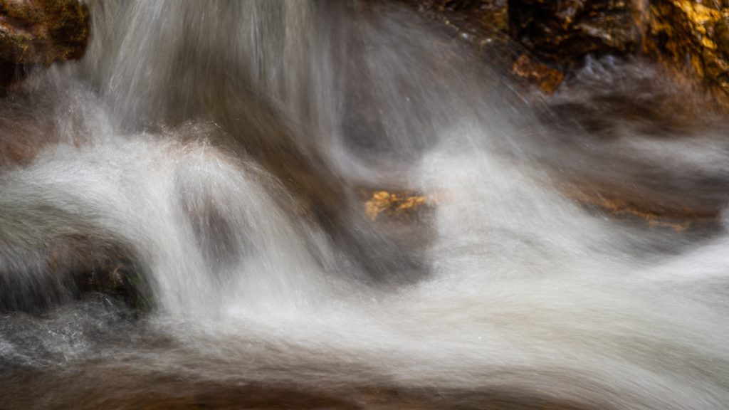 creative detailed photo of waterscape in little rapid